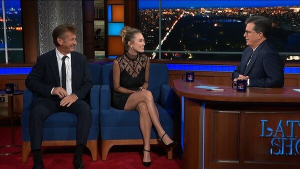 The Late Show with Stephen Colbert - S06E168 - Sean Penn, Dylan Penn, Crowded House