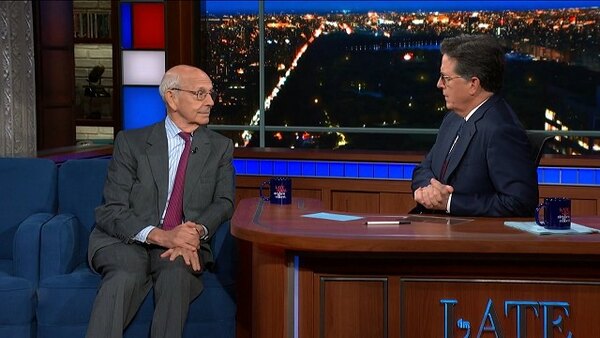 The Late Show with Stephen Colbert - S07E05 - Stephen Breyer