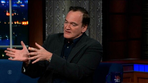 The Late Show with Stephen Colbert - S07E38 - Quentin Tarantino, People's Sexiest Man Alive