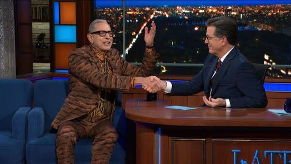 The Late Show with Stephen Colbert - S07E53 - Jeff Goldblum, Stephen Sondheim