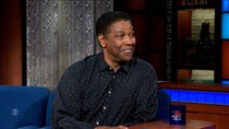 The Late Show with Stephen Colbert - Episode 61 - Denzel Washington, Maggie Gyllenhaal