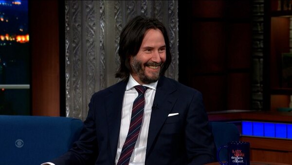 The Late Show with Stephen Colbert - S07E67 - Keanu Reeves, Genesis Owusu