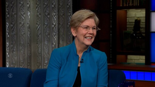 The Late Show with Stephen Colbert - S07E73 - Elizabeth Warren, Ingrid Andress, Sam Hunt