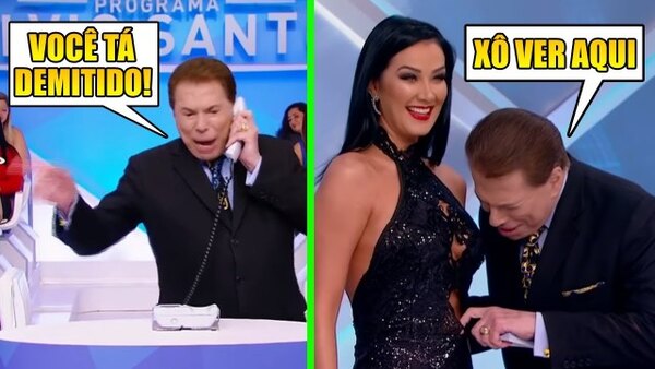 Canal 90 - S2020E223 - OS MOMENTOS MAIS ABSURDOS DO SILVIO SANTOS NA TV!