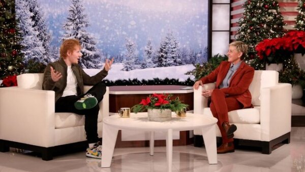 The Ellen DeGeneres Show - S19E61 - Day 11 of 12 Days of Giveaways with Rosario Dawson, Ed Sheeran
