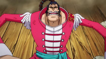 One Piece - Episode 1008 - Nami Surrenders?! Ulti's Fierce Headbutt!