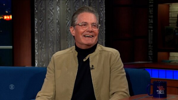 The Late Show with Stephen Colbert - S07E99 - Kyle MacLachlan, Arian Moayed, Pusha T