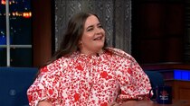 The Late Show with Stephen Colbert - Episode 104 - Aidy Bryant, Alex Edelman