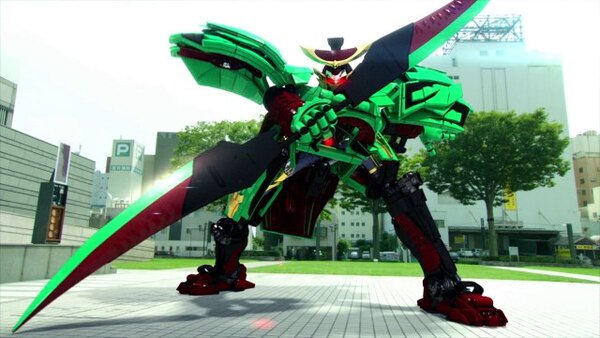 Kamen Rider Gaim - S01E07 - Great Ball Watermelon, Big Bang!