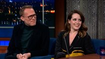 The Late Show with Stephen Colbert - Episode 119 - Claire Foy, Paul Bettany, Bright Eyes