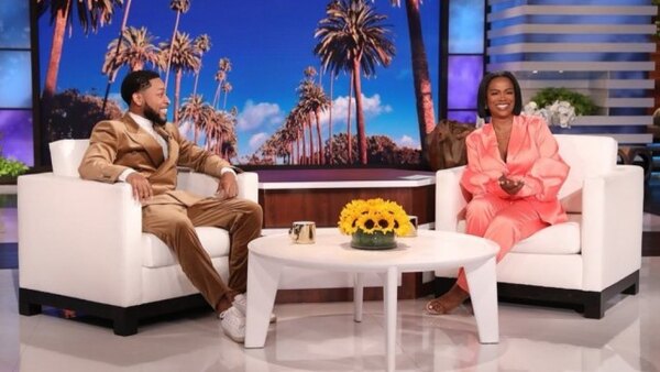 The Ellen DeGeneres Show - S19E146 - Guest host Kandi Burruss with Lena Waithe, Jacob Latimore