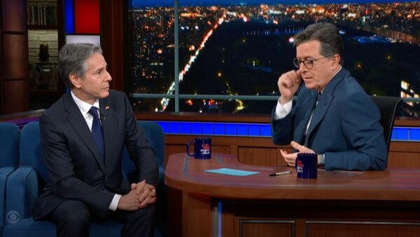 The Late Show with Stephen Colbert - S07E132 - Antony Blinken, TWICE