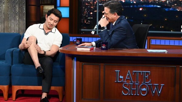 The Late Show with Stephen Colbert - S07E142 - Jon Batiste, Simu Liu