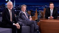 The Tonight Show Starring Jimmy Fallon - Episode 3 - Steve Martin and Martin Short, Margaret Qualley, Jane Goodall,...