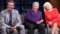 Late Night with Seth Meyers - Episode 36 - Hillary, Larry and Josh Meyers, Oscar Gil