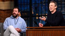 Late Night with Seth Meyers - Episode 109 - Adam Sandler, James Patterson