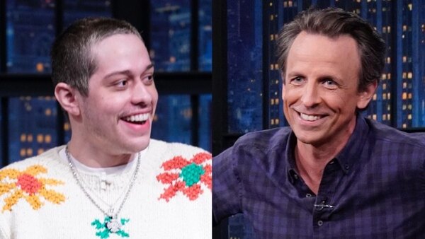 Late Night with Seth Meyers - S08E102 - Pete Davidson, Jodie Turner-Smith, George Saunders