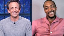Late Night with Seth Meyers - Episode 108 - Anthony Mackie, Jean Smart