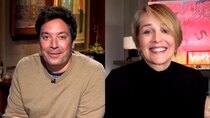 The Tonight Show Starring Jimmy Fallon - Episode 195 - Sharon Stone, Shaquille O'Neal, Kylie Minogue