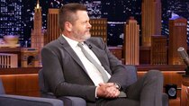 The Tonight Show Starring Jimmy Fallon - Episode 99 - Nick Offerman, Charli D'Amelio, HAIM