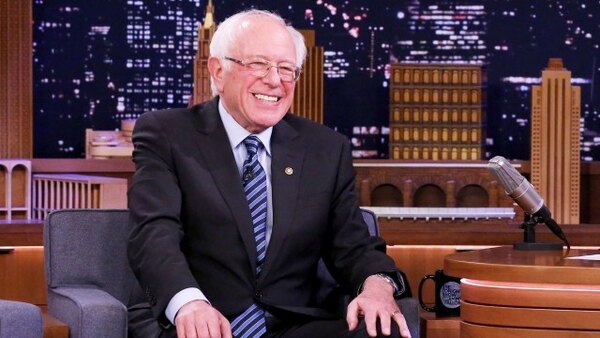 The Tonight Show Starring Jimmy Fallon - S07E41 - Senator Bernie Sanders, Katherine Langford, Gary Vaynerchuk