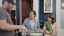 Something's Burning - Episode 27 - Gary Gulman & Bonnie McFarlane Make Vegan & Gluten-Free Dolmas...