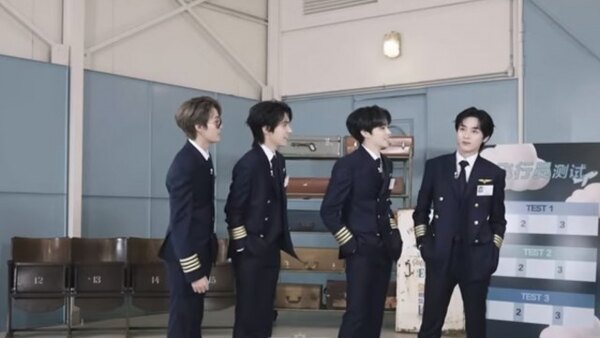 WayV - S2021E102 - [WayV-ariety] The Pilot Test | TEST1 : The Ability to Pilot a Plane | WayV Airlines✈️