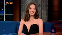 The Late Show with Stephen Colbert - Episode 25 - Aubrey Plaza, Nikole Hannah-Jones