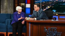 The Late Show with Stephen Colbert - Episode 44 - Janet Yellen, Rob Delaney