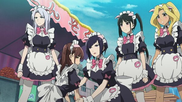 Akiba Meido Sensou - Ep. 9 - Akiba Creatures Go Wild! Let the Moe Festivities Begin!!