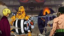 One Piece - Episode 1046 - Taking a Chance! The Two Arms Go into Battle!