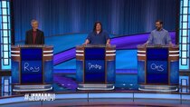 Jeopardy! - Episode 1 - Ray Lalonde, Denise Carlon, Chris Blair