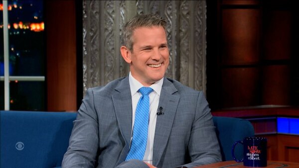 The Late Show with Stephen Colbert - S08E64 - Adam Kinzinger, Meet Me @ The Altar