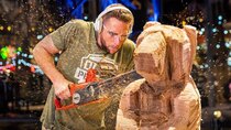 Dude Perfect - Episode 18 - Chainsaw Carving Competition | OT 29