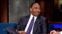 The Late Show with Stephen Colbert - Episode 96 - Stephen A. Smith, Dylan McDermott, Davido