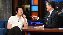 The Late Show with Stephen Colbert - Episode 101 - Steven Yeun, Joan Baez