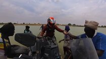 Itchy Boots - Episode 26 - River crossing with motorcycle to enter SENEGAL