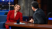 The Late Show with Stephen Colbert - Episode 105 - Elizabeth Olsen, Jena Friedman