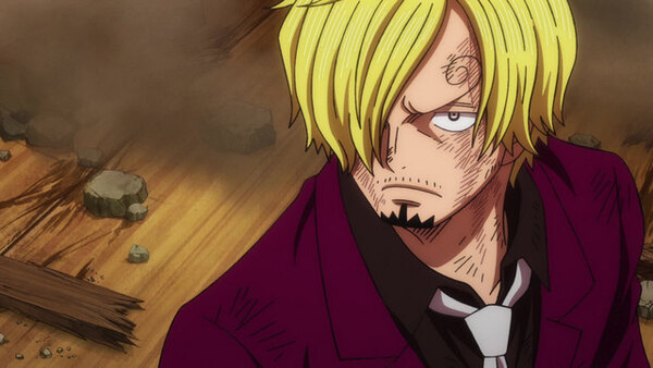 One Piece - Ep. 1061 - The Strike of an Ifrit! Sanji vs. Queen
