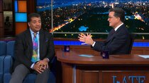 The Late Show with Stephen Colbert - Episode 1 - Neil deGrasse Tyson, Louis Cato