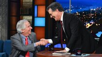 The Late Show with Stephen Colbert - Episode 14 - Henry Winkler, Melissa Etheridge