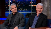 The Late Show with Stephen Colbert - Episode 32 - Anderson Cooper, Andy Cohen, Louis Cato