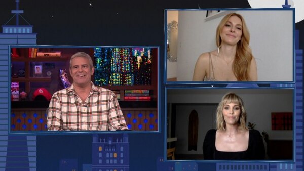 Watch What Happens Live with Andy Cohen - S18E86 - Leslie Bibb and Leah McSweeney