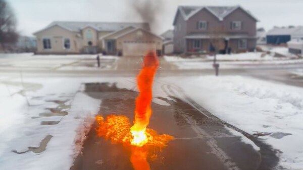 Daily Dose Of Internet - S2024E04 - Fire Tornado Spawns on Driveway