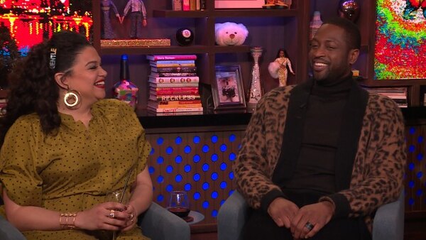 Watch What Happens Live with Andy Cohen - S17E31 - Dwyane Wade & Michelle Buteau