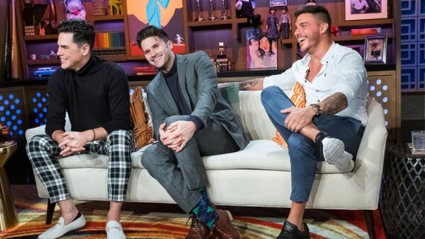 Watch What Happens Live with Andy Cohen - S16E17 - Jax Taylor; Tom Sandoval; Tom Schwartz