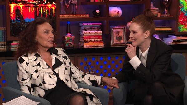 Watch What Happens Live with Andy Cohen - S16E38 - Julianne Moore; Diane Von Furstenberg