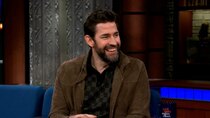 The Late Show with Stephen Colbert - Episode 52 - John Krasinski, Ryan Gosling, Jon Stewart
