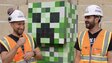 Life-Sized Slow Motion Minecraft Creeper Explosion