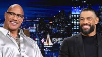 The Tonight Show Starring Jimmy Fallon - Episode 111 - Dwayne Johnson & Roman Reigns, Emma Roberts, Grupo Frontera